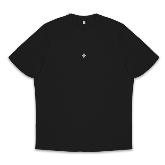 Perforated Tee - Black