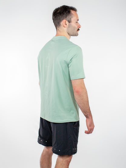 Perforated Tee - Sage Green