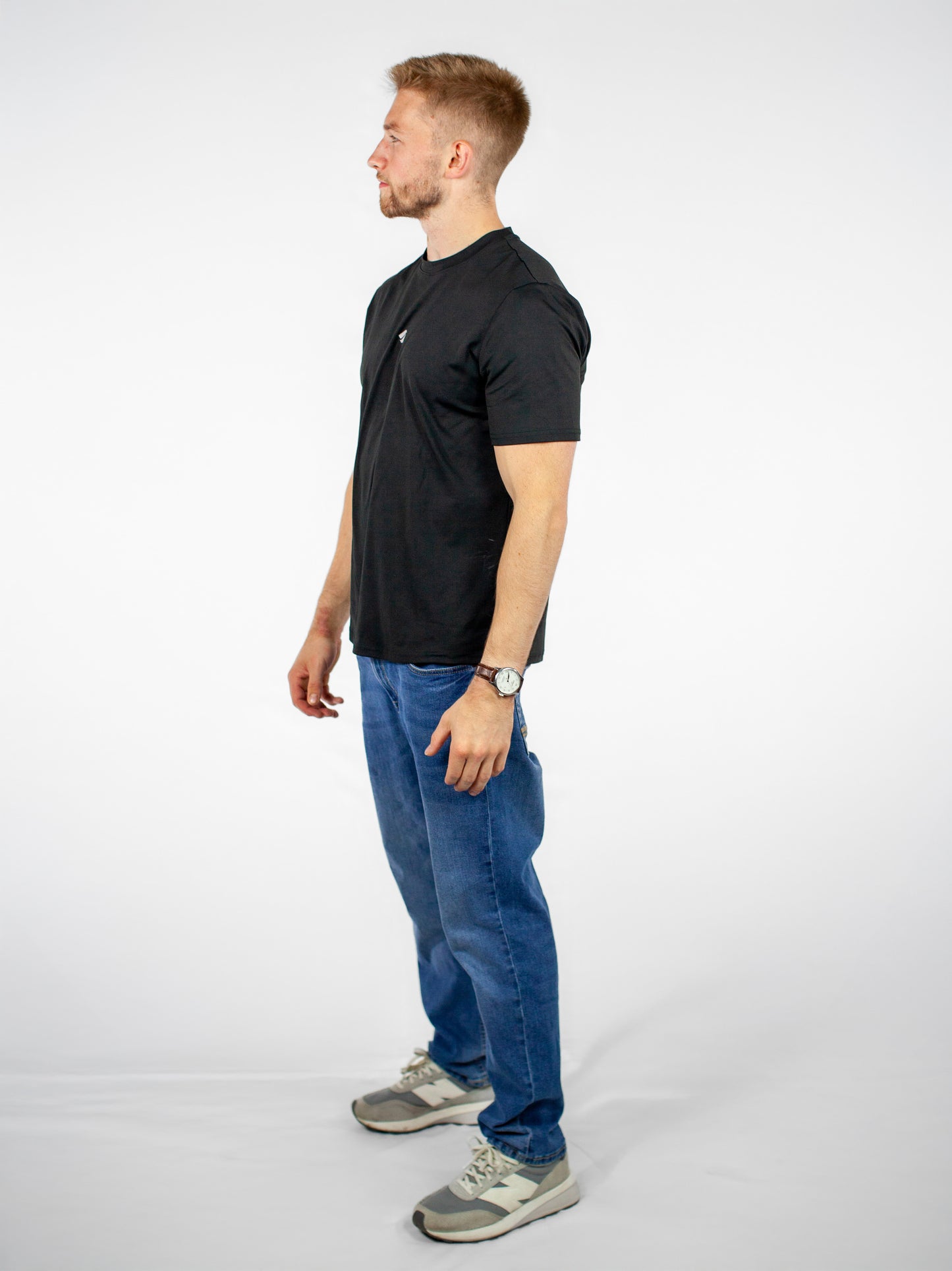 Perforated Tee - Black