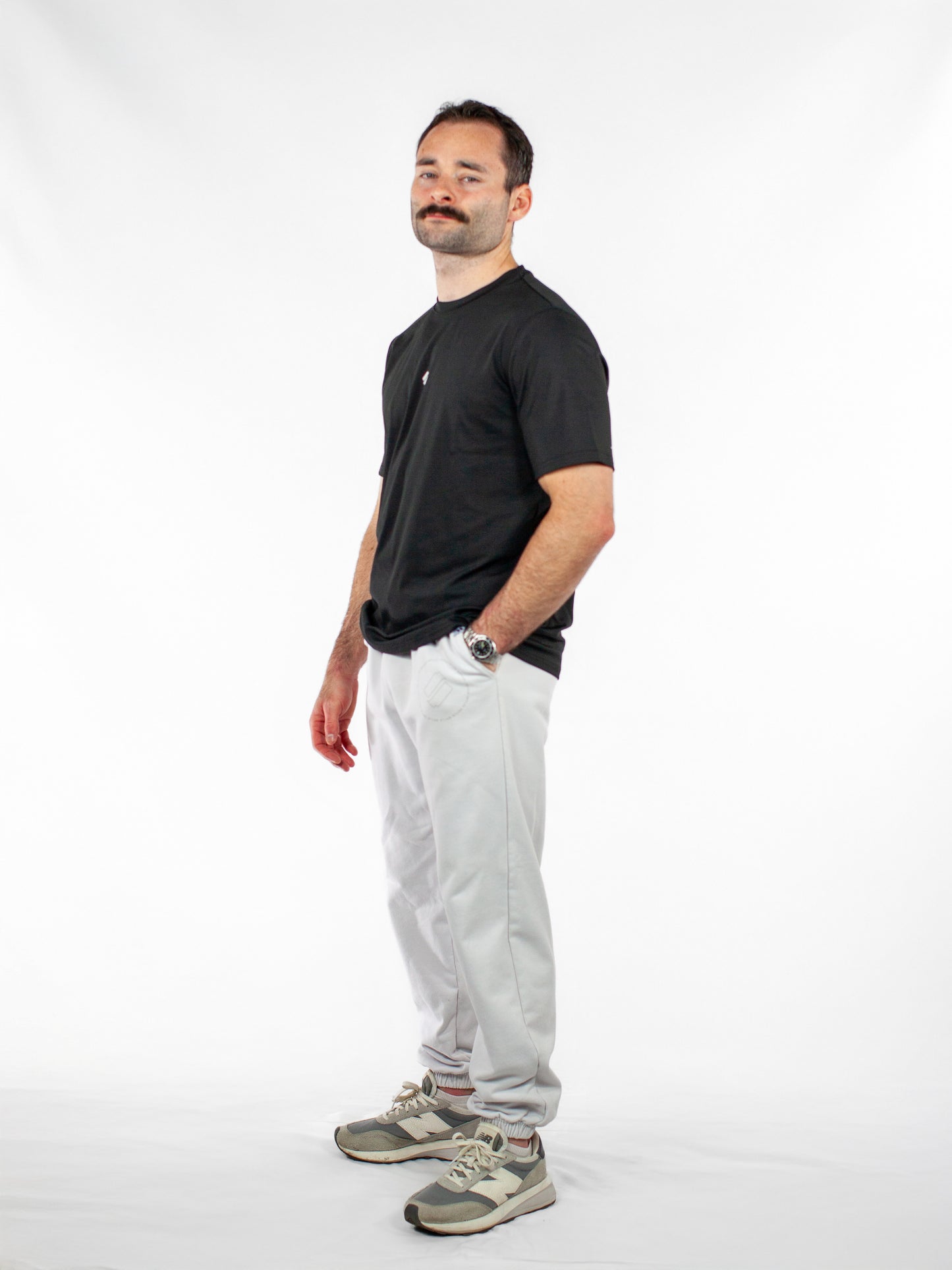 Perforated Tee - Black